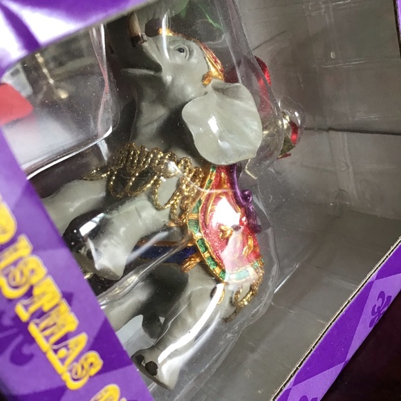 NEW Carousel Elephant Christmas Ornament - Picture 2 of 3